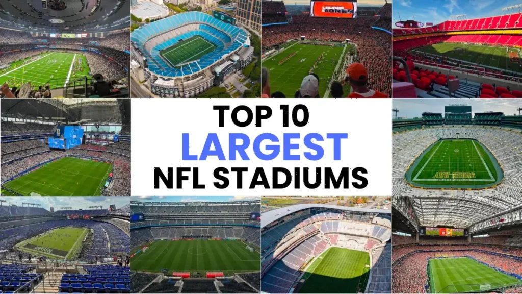 Top 10 Largest NFL Stadiums image