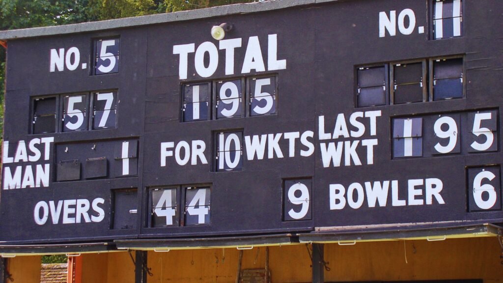 Scoring of Cricket