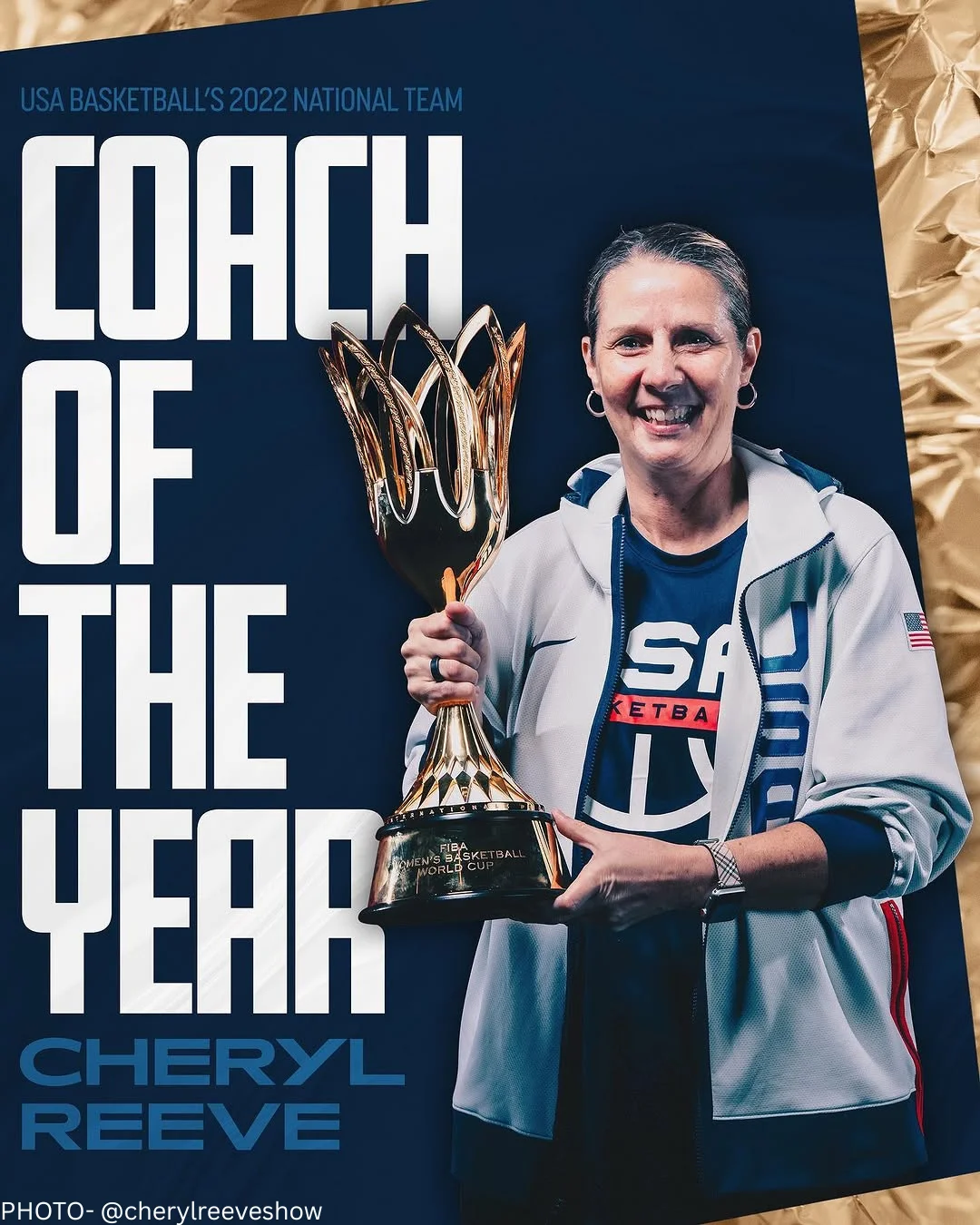 Cheryl Reeve, Minnesota Lynx head coach and 2026 Women's Basketball Hall of Fame inductee.