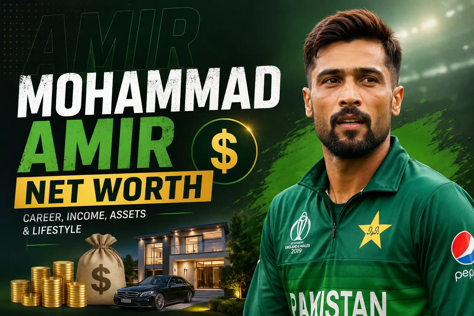 Mohammad Amir Net Worth